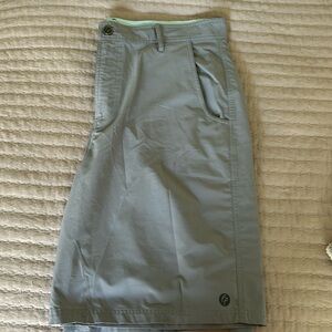 Men’s Free Fly Shorts, gray, size 36, new condition